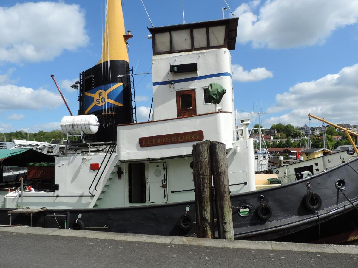 Kapitainskoje Direkt Am Hafen Flensburgs公寓 外观 照片