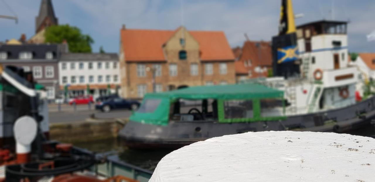 Kapitainskoje Direkt Am Hafen Flensburgs公寓 外观 照片
